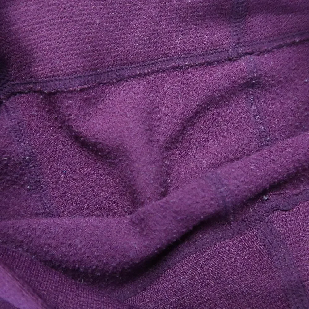 BURGUNDY TIGHTS THERMAL WINTER LAYERING UNDERGARMENT SIZE SMALL